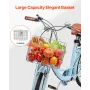 26-tommer cruiser cykel 7-trins lyseblå strandcruisercykel med