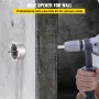 Betonhul så kit, 30/40/65/80/100 mm bore bit sæt SDS plus eller