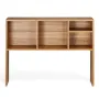 Desktop boghylde Wood Desktop Storage Organizer 1-lags til