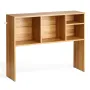 Desktop boghylde Wood Desktop Storage Organizer 1-lags til