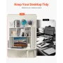 Desktop boghylde hvid desktop opbevaringsarrangør 1-lags til