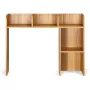 Desktop boghylde Wood Desktop Storage Organizer 2-lags til