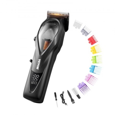 Professionelt hår Clipper Men's Barber Clipper 10000 RPM & DLC Fade Blade