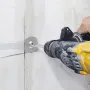 Concrete Hole Saw Kit, 30/40/65/80/100mm Drill Bit Set SDS Plus or SDS Max Shank Wall Hole Cutter with 11.8"/300 mm Connecting R