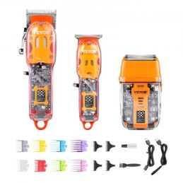 Professional Hair Clipper for Men 3-in-1 Hair Clipper Trimmer & Shaver Set