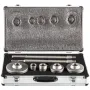 Concrete Hole Saw Kit, 30/40/65/80/100mm Drill Bit Set SDS Plus or SDS Max Shank Wall Hole Cutter with 11.8"/300 mm Connecting R