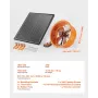 14 "Gable Mount Fan 1300 CFM Attic Vent -ventilator med