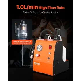 220V Electric Complete Brake Fluid Adapter Kit for Both DC & AC Power