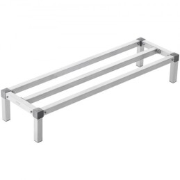 Aluminium Dunnage Rack Stationary Dunnage Rack 48â €  x 14â €  x 8â €  Opbevaringsstativ