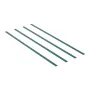 Bottom Locking Privacy Slats, Double-Wall Vertical Bottom-Locking Slats for Chain-Link Fence, High-Density HDPE Chain Link Slats
