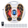 Foot Circulation Stimulator EMS & TENS Foot Massager 25 Modes 99 Intensity
