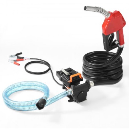 Brændstofoverførselspumpe 12V 15 gpm 1/4 hk dieselpumpe med automatisk brændstofdyse