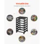 OOK ROLLING OPBEVARING CART 6-lags stor kapacitet med arrangør