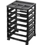 OOK ROLLING OPBEVARING CART 6-lags stor kapacitet med arrangør