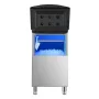 Commercial Ice Maker Storage Bin, 250LBS Capacity Ice Bin, Stainless Steel Ice Storage Bin with Filter and Adjustable Anti-slip 