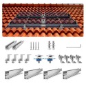 Solar Panel Mounting Brackets Solar Panel Mounting Kit for Various Roofs