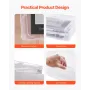 OOK PAPIR OPBEVARING 6 PAKK STABLE PLASTBORDSPIL BOXES Klar sag