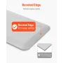 Fall Mat for Elderly, 1-inch Thickened Fall Prevention Pad with Beveled Edge, Anti-Slip Bedside Safety Floor Mat for Seniors, Ha
