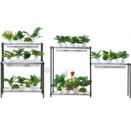 DIY Plant Stand with Grow Lights 6 Tiers 192W 70.9" Tall Plant Grow Shelf
