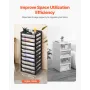 C Storage Organizer 10-lags stor kapacitet med arrangørens top