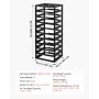 C Storage Organizer 10-lags stor kapacitet med arrangørens top
