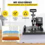 Heat Press Machine, 10x12inch / 25x30 cm, 2in1 Clamshell