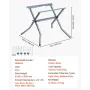 Table Saw Folding Stand, 350 lbs / 158.76 kg Load Capacity, Portable Compact Table Saw Stand, Heavy Duty Construction, Easy Stor