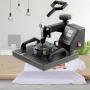 Heat Press Machine, 10x12inch / 25x30 cm, 2in1 Clamshell