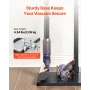 Vacuum Stand, Compatible With Dyson V6 V7 V8 V10 V11 V15, Stable Vacuum Stand Holder with Wheels for Dyson DC30 DC31 DC34 DC35 D