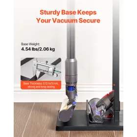Vakuumstativ til Dyson Multi-Models Storage Bracket Holder med hjul