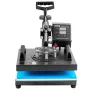 Heat Press Machine, 10x12inch / 25x30cm, 2IN1 Clamshell Sublimation Transfer Printer with Teflon Coated, Digital Precise Heat Co