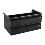 2 Skuffe 40 cm under Desk-skuffe Arrangør Slide-Out skuffe