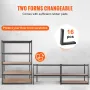 Opbevaringshylder enhed garage opbevaringsstativ 5-lags