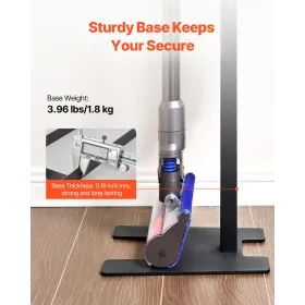Vacuum Stand, Compatible With Dyson V6 V7 V8 V10 V11 V15, Stable Vacuum Stand Holder with 6 Hooks for Dyson DC30 DC31 DC34 DC35 
