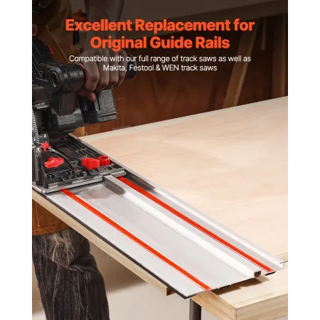Track Saw Guide Rail 110 i 3 Connectors Fit Makita Festool