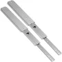 Drawer Slides, 1 Pair 50.8 cm Soft Close Drawer Slides, Ball Bearing Side Mount Drawer Hardware Slides, 226.8 kg Load Capacity 3