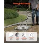 20" Pressure Washer Surface Cleaner, Stainless Steel Pressure Washer Attachments with 4 Wheels, 4500 Max PSI, 3/8 Quick Connecto