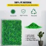 Artificial Boxwood Panels, 6 PCS 20"x20" Boxwood Hedge Wall Panels, PE Artificial Grass Backdrop Wall 1.6", Privacy Hedge Screen