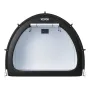 Bike Storage Tent, 4 to 5 Bikes, Outdoor Spacious Bike Storage Tent with Ventilated Window, Waterproof Fan-Shaped Bicycle Shelte