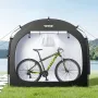 Bike Storage Tent, 1 to 2 Bikes, Outdoor Spacious Bike Storage Tent with Ventilated Window, Waterproof Easy-to-Install Bike Tent