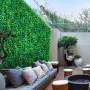 Artificial Boxwood Panels, 6 PCS 20"x20" Boxwood Hedge Wall Panels, PE Artificial Grass Backdrop Wall 1.6", Privacy Hedge Screen