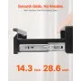40 cm under skrivebordsskuffe Arrangør Slide-Out skuffe Rum