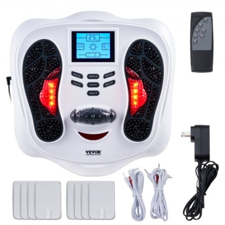 Fodcirkulationsstimulator EMS & TENS Foot Neuropathy Massager 25 tilstande