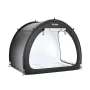 Bike Storage Tent, 4 to 5 Bikes, Outdoor Spacious Bike Storage Tent with Ventilated Window, Waterproof Fan-Shaped Bike Tent with