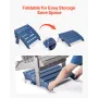 Adirondack fodskammel 15,7L x 18,9B x 13H tommer HDPE foldbar