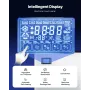 Commercial Ice Maker 500 lbs/24 h Self-Cleaning Ice Machine - Head Only