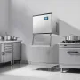 Kommerciel isproducent 500 lbs/24 timer selvrensende ismaskine