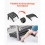Adirondack fodskammel 18,7L x 19,7B x 13H tommer HDPE foldbar