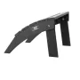 Adirondack fodskammel 18,7L x 19,7B x 13H tommer HDPE foldbar