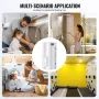 Electric Water Heater, 18 Gallon Tank Instant Hot Water Heater, 1.6Kw Tankless Water Heater w/ LED Display,Knob Control, IPX4 Wa